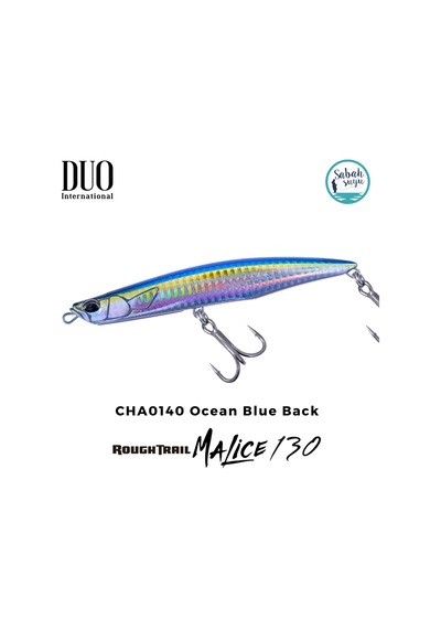 Duo Rough Trail Malice 130 Cha0140 Ocean Blue Back Sahte Balık