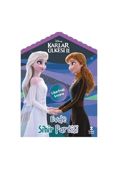Disney Karlar Ülkesi 2 - Evde Sihir Partisi Çıkartmalı Boyama Kitabı - Doğan Çocuk