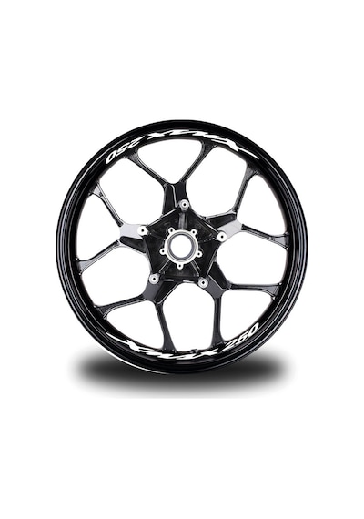 Xmax 250 Yazılı 8Li Jant Içi Yazı Sticker Etiket