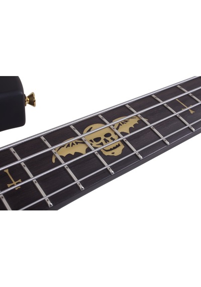 Schecter Johnny Christ Signature Bas Gitar Mat Siyah