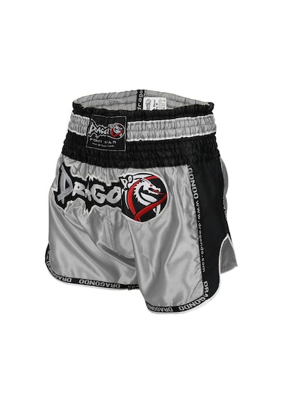 Dragondo Mt3075 Retro Neo Muaythai Şortu Gri