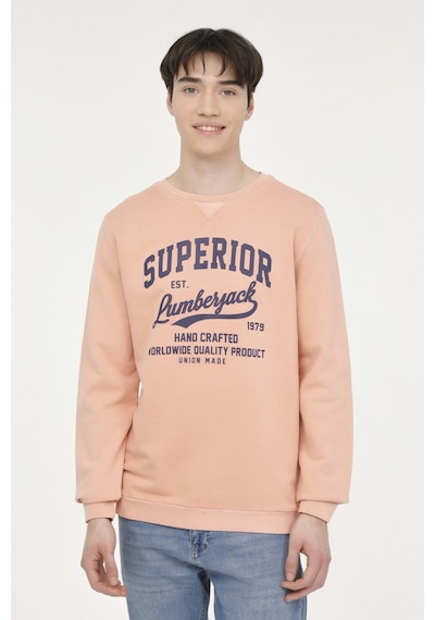 Lumberjack Ml Hector 16urb1044 4fx Somon Erkek Sweatshirt 000000000101571616