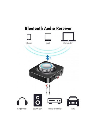 Mikro Hafıza Kart Girişli Bluetooth 5.1 Kablosuz Ses Alıcısı