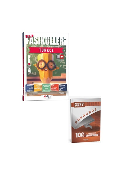 Ulti 2027 6. Sınıf Türkçe Ulti Fasikülleri+ Anla Kazan Paragraf