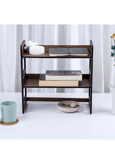 Vigo Wood - Mk40 Çok Amaçlı Raf Kitaplık Çok Renkli
