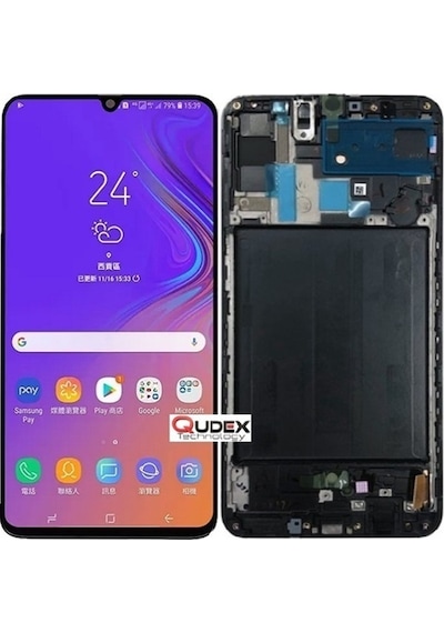 Samsung Uyumlu Galaxy A70 Sm-a705fn Ekran Lcd Dokunmatik Çıtalı I