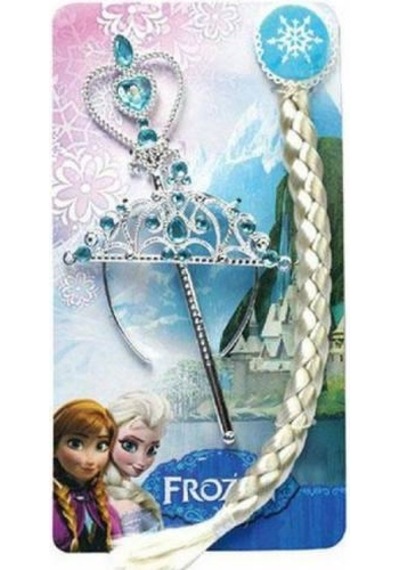 Frozen Saç Taç ve Asa Seti