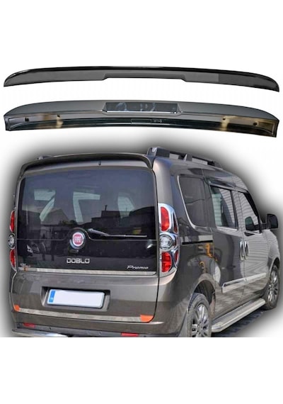 Fiat Doblo Piano Black Boyalı Spoiler Abs Plastik 2012-2020
