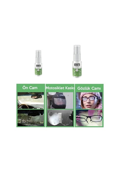 Hgkj 5 20ml Buğu Önleyici Buhar Engelleyici Araba Cam Temizleyici Anti Fog Agent- 5775 RZ