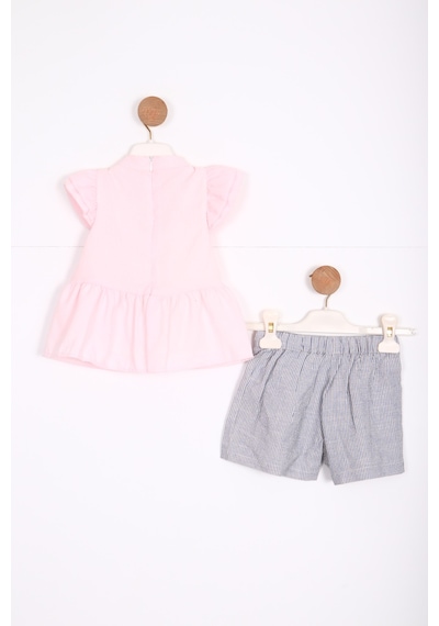 Xo Kids Kız Çocuk Elbise 1-5 Yaş 3551 Pembe