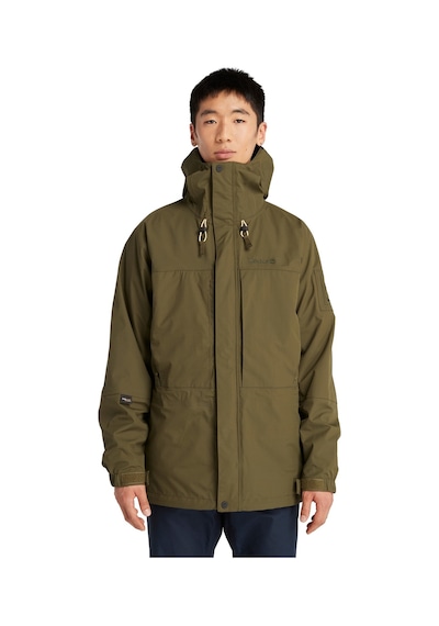 Timberland Wp 3l Outdoor Parka With Cordura Fabric Erkek Ceket Tb0a6kp93021 Yeşil