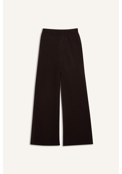 Defacto Wide Leg Triko Pantolon G7248ax25cwbn320 Kahve-bn320