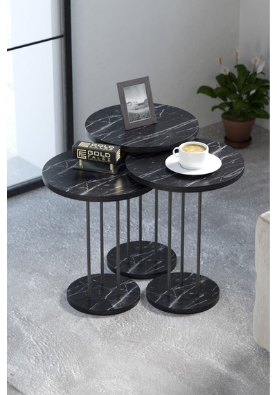 Zigon Sehpa Terra 3 Lü Set Bendir