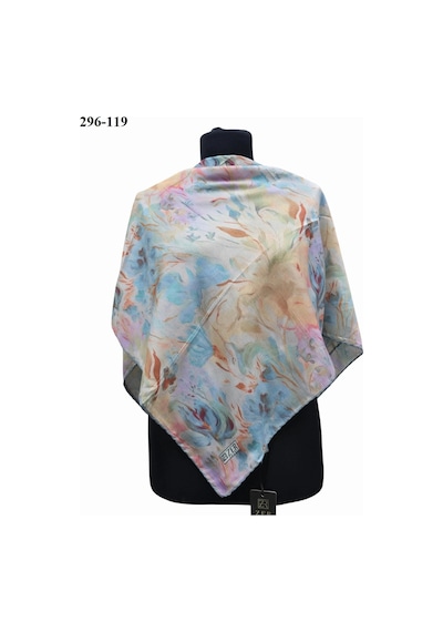 Zer Scarf Zer Scarfs Dijital Soft Pamuk Eşarp 296-119 Çok Renkli