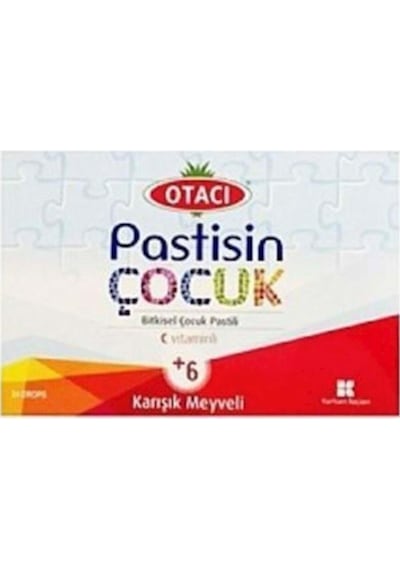 Otacı Pastisin Çocuk C Vitaminli Karışık Meyveli Takviye Edici Gıda