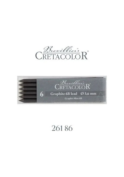 Cretacolor Graphite 6b Portmin Uç 5,6mm 6lı 26186
