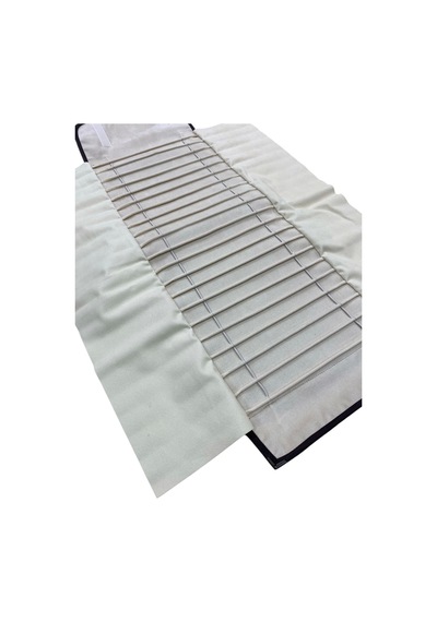 Deri Kumaş Kahve Renk 73 / 30 Cm Bileklik Sergileme Seyahat Çantası