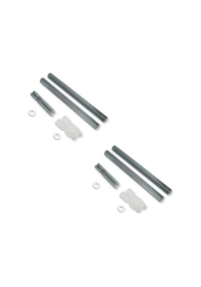 Gizli Raf Tutucu 14 Cm X 8 Mm, İki Takım Krom