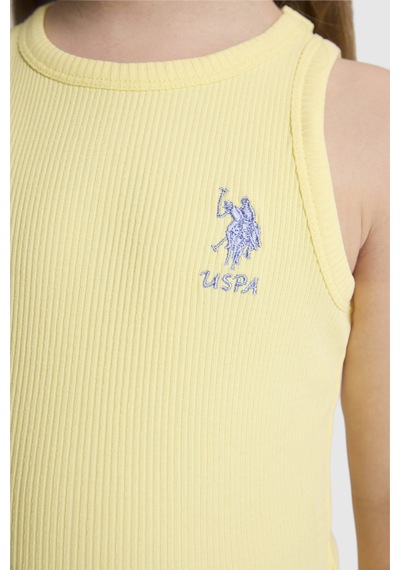U.S. Polo Assn. U.s. Polo Assn. Kız Çocuk Açık Sarı Tişört Basic 50325671-vr004 Acık Sarı