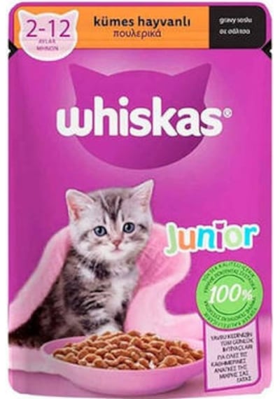Pouch Sos İçinde Kümes Hayvanlı Yavru Kedi Konservesi 85 Gr
