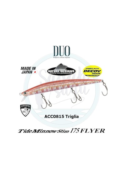 Duo Tide Minnow Slim 175 Flyer Acc0815 Triglia