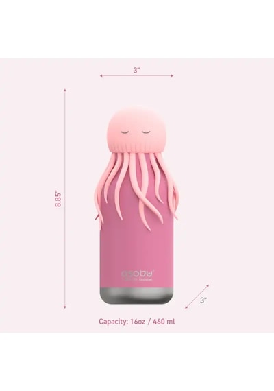 Asobu Bestie Bottle - Jellyfish 460 Ml. Çok Renkli