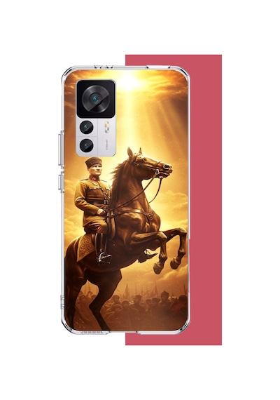 Xiaomi Mi 12t-12t Pro Uyumlu Atatürk5 Baskılı Silikon Kılıf Renkli