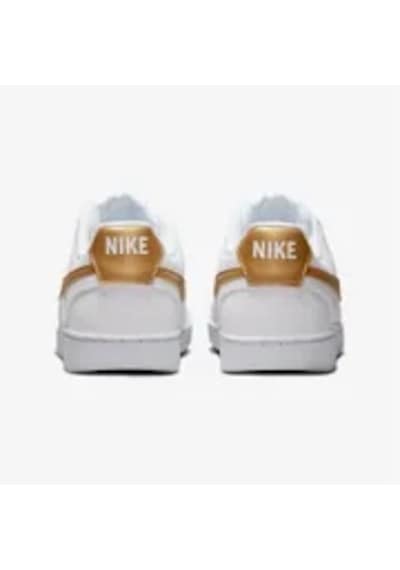 Nike Court Vision Lo Nn Kadın Sneaker Ayakkabı Beyaz Altın Beyaz Altın