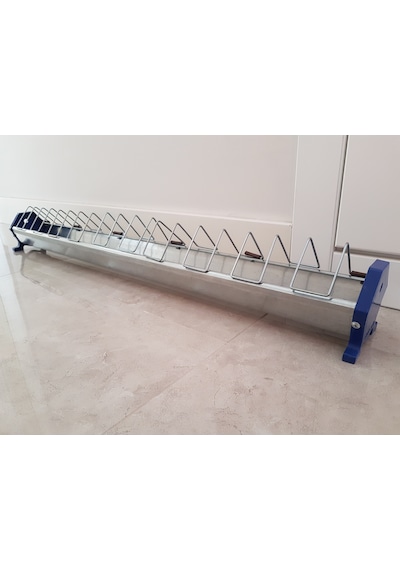Güvercin Civciv Metal Galvaniz Yemlik 100 Cm 3  Adet