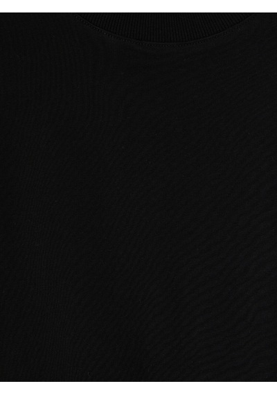 Lcw Modest Siyah Bisiklet Yaka Kadın Tunik