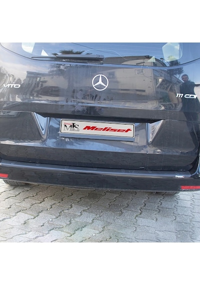 Mercedes Benz Vito W447 Arka Tampon Eşiği Mat Siyah 2015 Ve Sonra