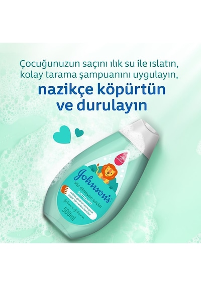 Johnson's Baby Söz Dinleyen Saçlar Bebek Şampuanı 500 ML