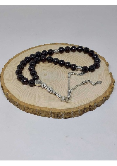 Lal Granat Garnet Taşı Tesbih 10mm 37035