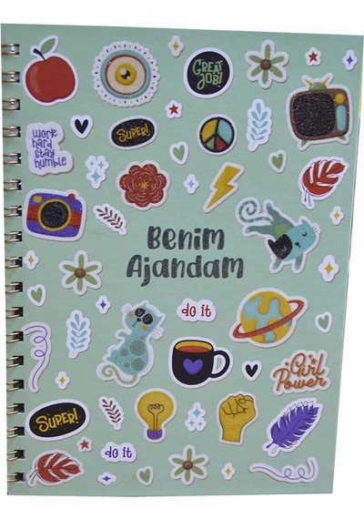Melimelek Benim Ajandam Sticker 3 Dd-021 Çok Renkli