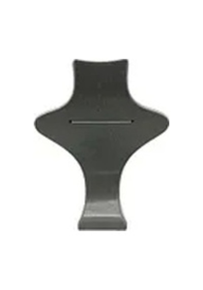 Yerli Üretim Londra Model Süet Kumaş Gri Renk 28/ 22 Cm Takım Kolye-küpe-yüzük Sergileme Mankeni Çok Renkli