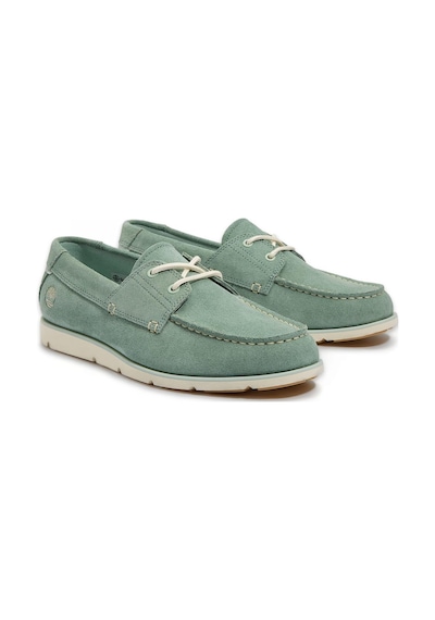 Timberland Tb0a42x7-m Grafton Bay Lace Up Shoe Yeşil Erkek Ayakkabı Beyaz