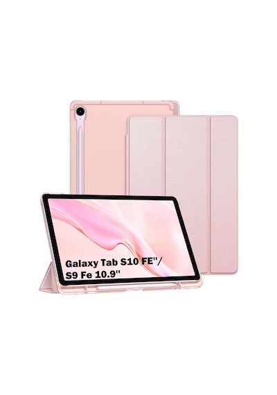 Samsung Galaxy Tab S9 Fe/s10 Fe 10.9inç Uyumlu Kılıf S Pen Kalem Bölmeli Smart Kapak