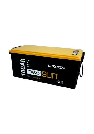 Mexxsun Lityum Akü 25,6v 100ah 100a Lifepo4 2560wh