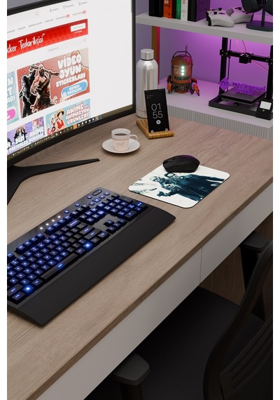 Matrix V1 22x18 Gaming Kauçuk Kaymaz Taban Mouse Pad Fare Altlığı