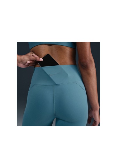 Nike Dri-fıt One Hr 7/8 Tight Novelty Kadın Mavi Tayt Mavi
