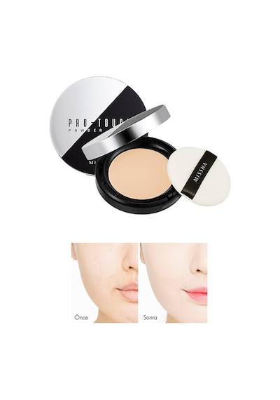 Missha Pro-Touch Powder Pact SPF25 Pürüzsüz Görünüm Sağlayan Kompakt Pudra No.23