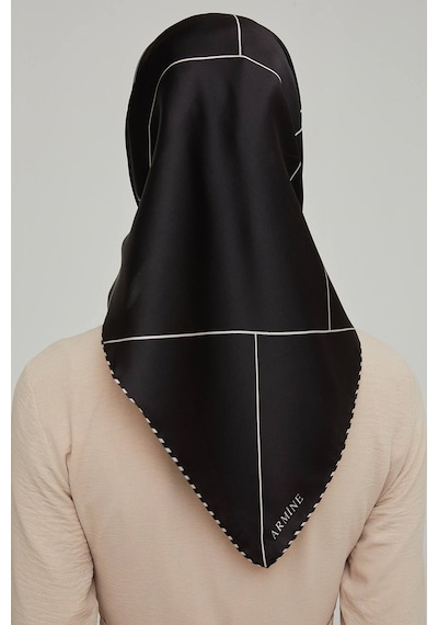 Armine Özel Nostalji Serisi Twill İpek Eşarp Modelleri 8655D-02