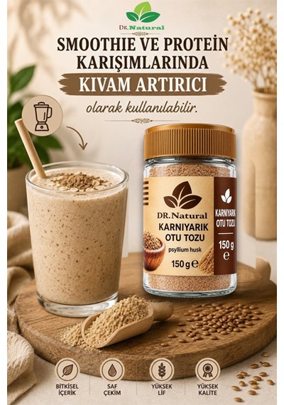 Karnıyarık Otu Tozu Psyllium Husk 150 Gr 150 G