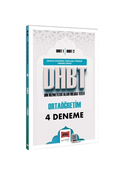 Yargı Yayınları Dhbt 1-dhbt 2 Ortaöğretim 4 Deneme Sınavı