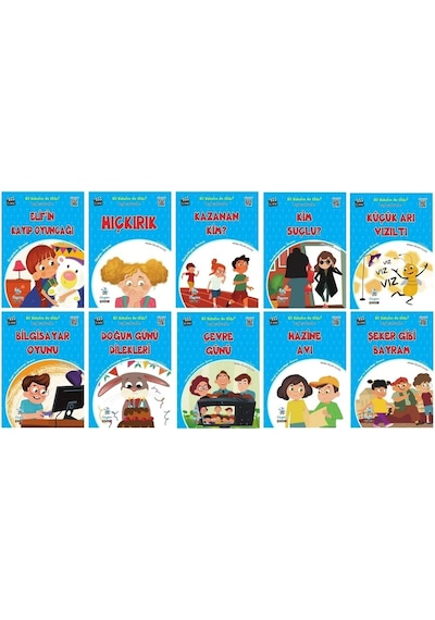 2. Sınıf Bil Bakalım Ne Oldu 10 Kitap + Kitap Okuma Not Defteri