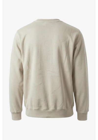 Manta Uzun Kollu Erkek Sweatshirt-31757 Taş