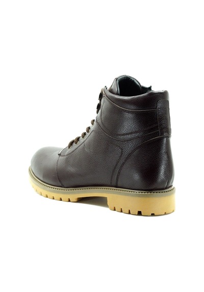 Costo Shoes Büyük Numara Erkek Bot Rahat Geniş Kalıp Kahve