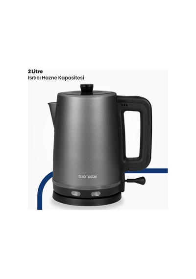 Goldmaster Chaidem XL 2 LT Çelik Çay Makinesi ve Isıtıcı