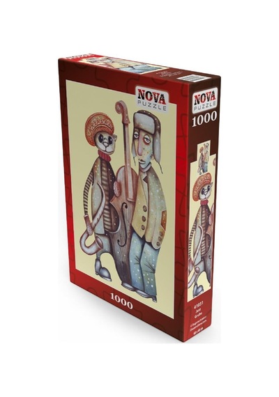 Nova 1000 Parça Jazz Grubu Puzzle - Eugene Ivanov