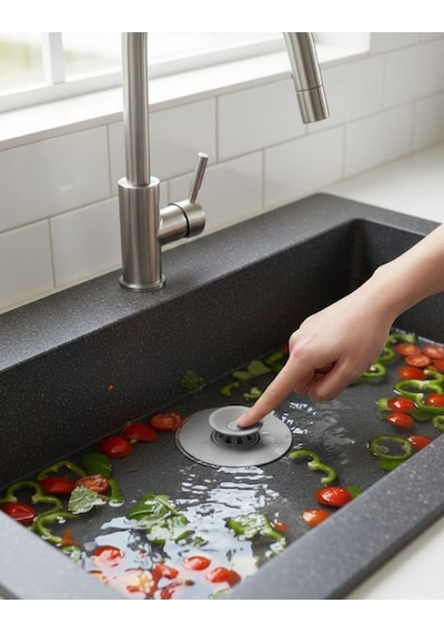 Ufo Lavabo Küvet Tıkacı, Lavabo Banyo Gider Tıkacı, Koku Önleyici Duşa Kabin Tıkacı Çok Renkli